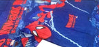 Glace Cotton Kids Single Bed 250 TC Reversible Comforter | AC Blanket | Quilt | Duvet - All Seasons Lightweight Bedding Set with Cute Patterns - Spiderman - Blue