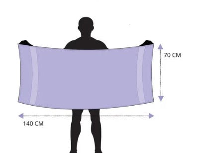 Cotton Bath Towel, Super Soft and Water Absorbent, 400 GSM, Pack of 1