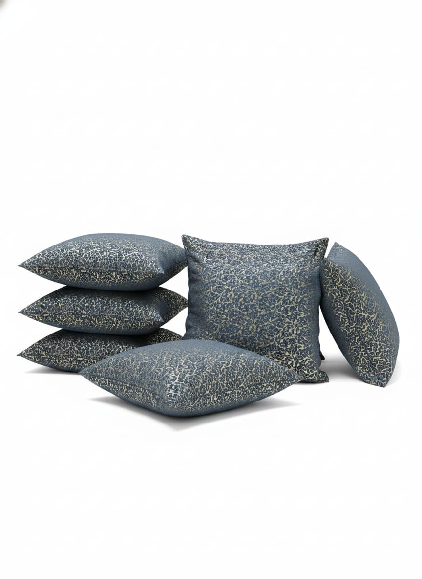 Premium Soft Fabric 18" Cushion Covers - Set of 6