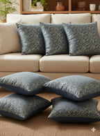 Premium Soft Fabric 18" Cushion Covers - Set of 6