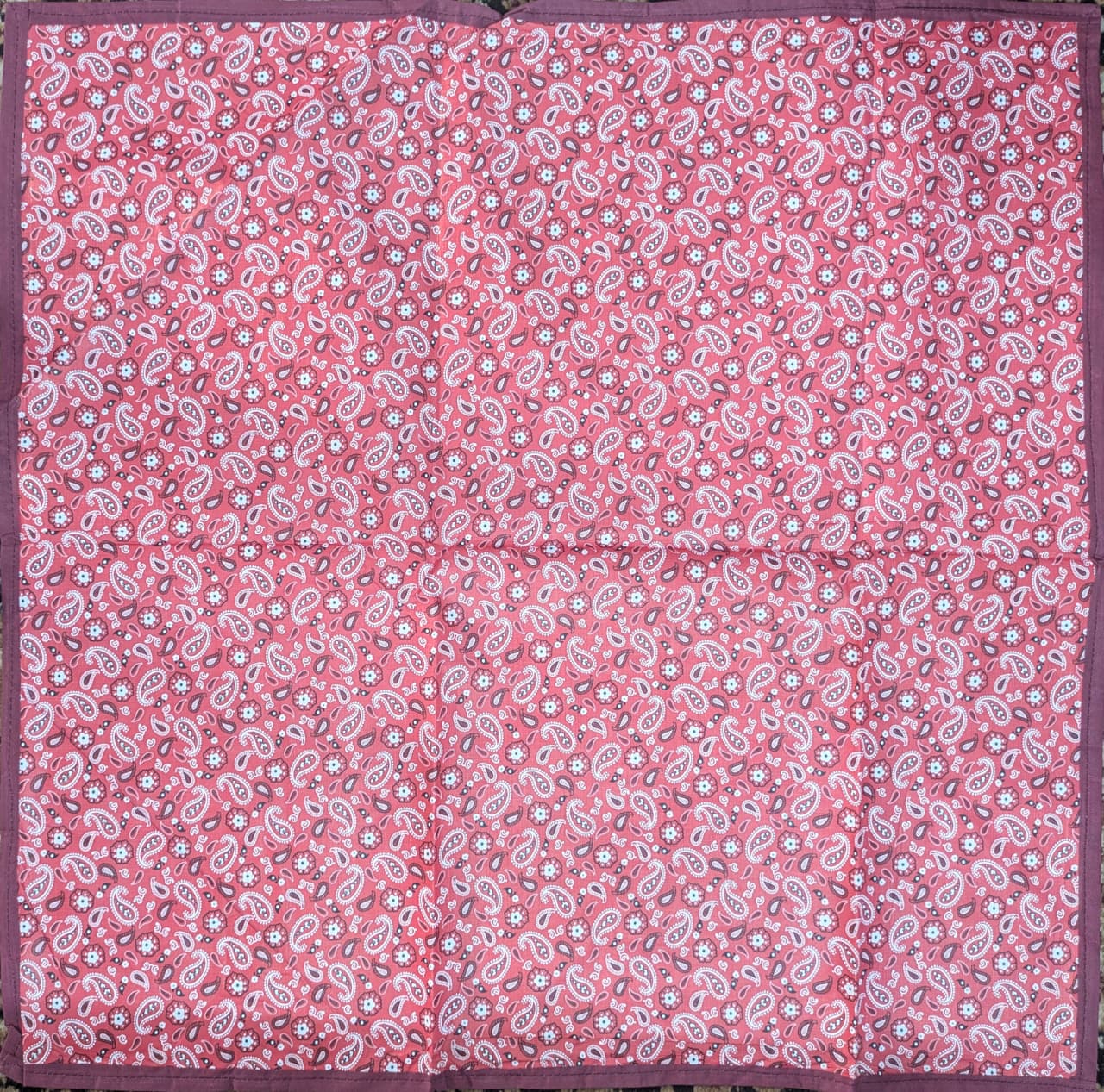 Waterproof Bed Server/Food Mat/Bedsheet Protector/Reversible in 3 Layered Heavy Material Bed Server (36 X 36 Inches) - Multicolor