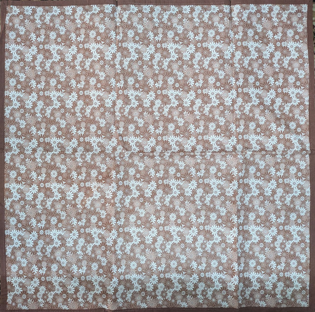 Waterproof Bed Server/Food Mat/Bedsheet Protector/Reversible in 3 Layered Heavy Material Bed Server (36 X 36 Inches) - Multicolor (