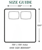 King Size Velvet Solid Warm Bedsheet - Brown